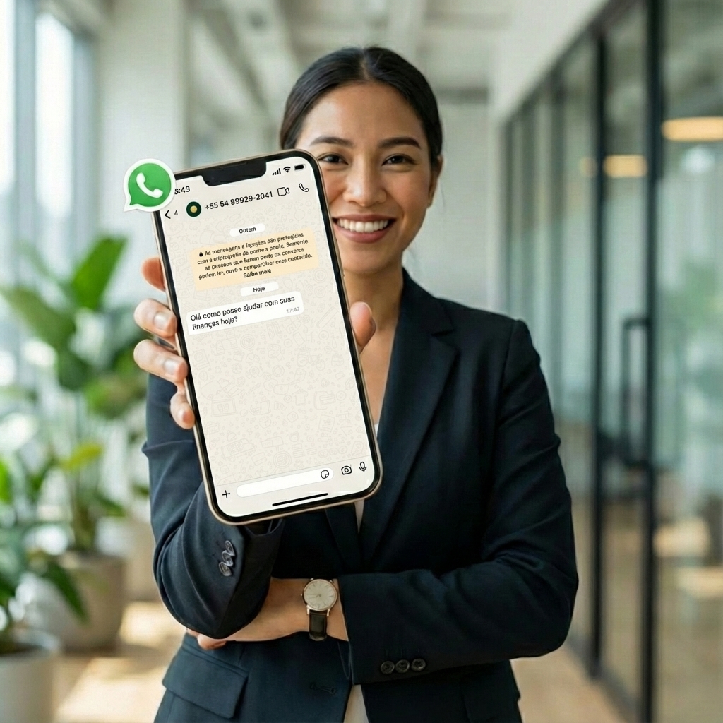 Assistente financeiro no WhatsApp